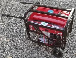 Бензиновий генератор GASOLINE SL6500EDX (5.0-5.5 кВт) з колесами + Електростартер - мініатюра 6