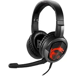 Наушники игровые MSI Immerse GH30 Black / Red с микрофоном