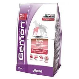 Сухий корм Gemon Dog Mini Adult лосось з рисом для дорослих собак міні порід 3 кг