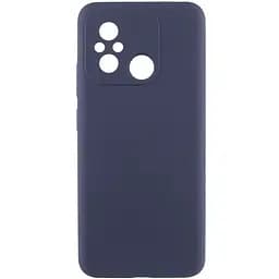Чехол Lakshmi Silicone Cover Full Camera AAA для Xiaomi Redmi 12C Темно-синий/Midnight blue