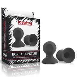 Зажими для сосків - Bondage Fetish Silicone Comfort Nipple Suckers