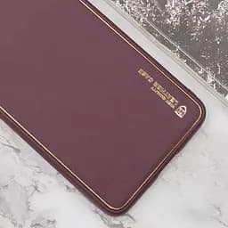 Шкіряний чохол Xshield для Samsung Galaxy A14 4G/5G Бордовий / Plum Red - мініатюра 2