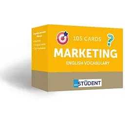 Настольная игра English Student Карточки для изучения английского языка English Student Marketing English Vocabulary (укр.) (591225968)