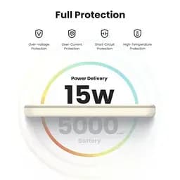 Акумулятор портативний Ugreen PB560 5000mAh MIni Magnetic Wireless 15W бежевий PB560 - мініатюра 8