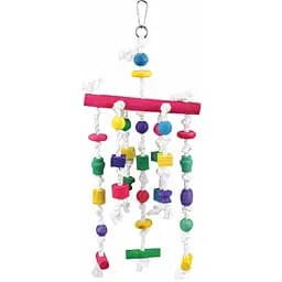 Іграшка для птахів TatraPet Dodo підвіска 43 см кольорова