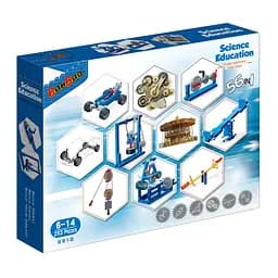 Конструктор BanBao Наука Простые механизмы, 293 элемента (56 в 1) (6918)