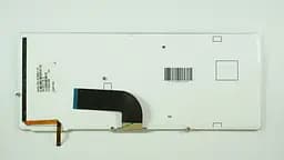 Клавіатура для ноутбука SONY (VPC-SB, VPC-SD series) rus, silver, без фрейма, підсвічування клавіш