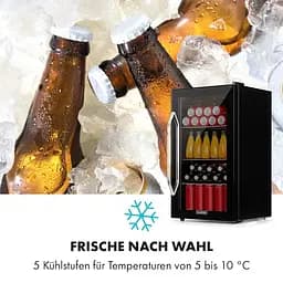 Холодильник для напоїв Klarstein Beersafe XXL Onyx (10034848) - мініатюра 8