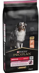 Сухий корм Purina Pro Plan Veterinary Diets Dog Adult Medium Sensitive Skin OptiDerma для дорослих собак середніх порід 14 кг (7613035120464)