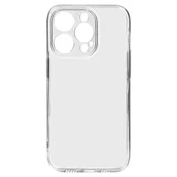 Прозрачный чехол для Apple iPhone 14 Pro с защитой камеры, тонкий, силиконовый, бесцветный, ударостойкий, противоударный бампер c закрытой камерой, ArmorStandart (ARM64028)