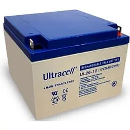 Аккумулятор Ultracell UL26-12 AGM (12V 26Ah)