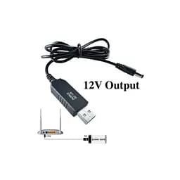 Кабель живлення USB 2.0 AM to DC 5.5 х 2.1 mm 1.0m 5V to 12V Dynamode (DM-USB-DC-5.5x2.1-12V) - мініатюра 4