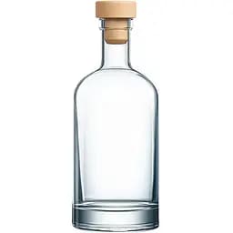 Пляшка "Хлоя" для напоїв 0,7 л (скло) із пробкою 8 шт.