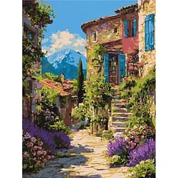 Картина по номерам "Каменная тишина" ©art_selena_ua Ideyka KHO6440, 30х40 см