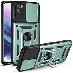Чохол Ummi Camshield Serge Ring для Samsung Galaxy S20 FE Зелений / Green