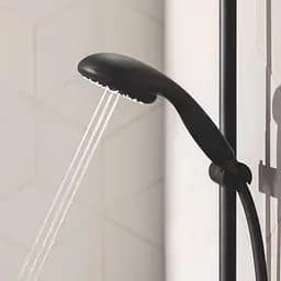 Змішувач для ванни Grohe QuickFix Start Black UA30330702, Чорний матовий - мініатюра 11