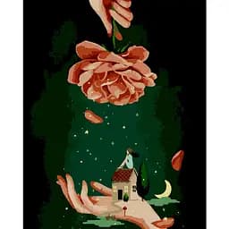 Картина за номерами ZiBi Art Line Пелюстки надії 40х50 см (ZB.64152)