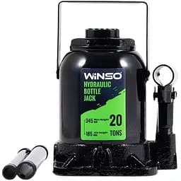 Домкрат гідравлічний пляшковий Winso 20 т 185-345 мм (170230)
