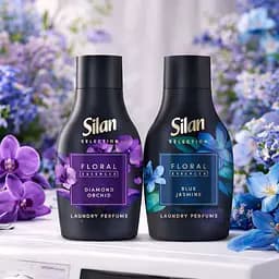 Набір парфумів-кондиціонерів для білизни Silan Diamond Orchid 540 мл + Blue Jasmine 540 мл - мініатюра 2