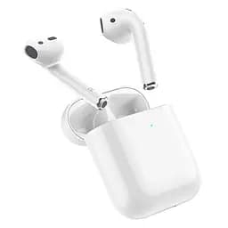 Навушники бездротові Borofone BW89 True wireless stereo headset білі - мініатюра 3