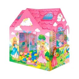Дитячий намет "Будиночок принцес" Bambi MR 1300 з кульками, 104х70х94 см