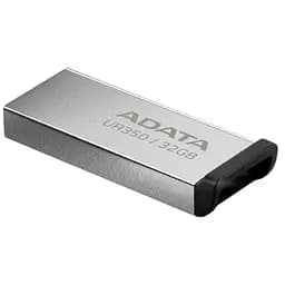 USB флеш накопичувач ADATA 32GB UR350 Silver-Black USB 3.2 (UR350-32G-RSR/BK) - мініатюра 4