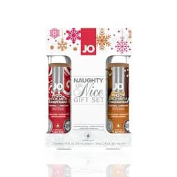 Набір лубрикантів System JO Naughty or Nice Gift Set Candy Cane & Gingerbread (2х30 мл)