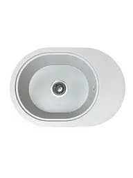 Кухонная мойка Adamant OVALE old stone 610x420x180 мм, с крылом 61 см