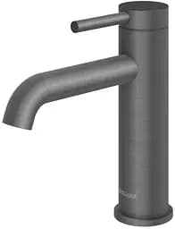 Смеситель для умывальника Kohlman Axel graphite низкий QB105AG Графит