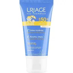 Уцінка. Сонцезахисний крем для обличчя Uriage Веве SPF50+ 1-й мінеральний 50 мл  - мініатюра 2