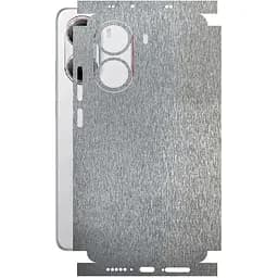 Защитная пленка StatusSKIN для Xiaomi Redmi Turbo 4 5G Корпус Винил Металл серебро