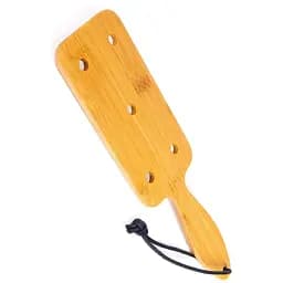 Паддл Fetish Tentation Paddle Wide and Short Bamboo, упакован в ПЭ пакет