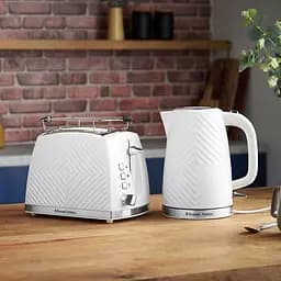 Електрочайник Russell Hobbs Groove White 1.7 л білий (26381-70) - мініатюра 6