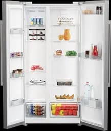 Холодильник SBS Beko GN164021XB 179х71х91см 2 двері холодильне відділення 368 л морозильне відділення 190 л A+ NF нержавіюча сталь (GN164021XB) - мініатюра 3
