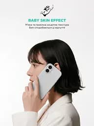 Силиконовый чехол с MagSafe для Apple iPhone 17, ICON2 MagCase, белый, противоударный, панель с мягкой подкладкой, защита всего корпуса, поддержка беспроводной зарядки, совместим с защитными стеклами и пленками, ArmorStandart (ARM86673) - мініатюра 9