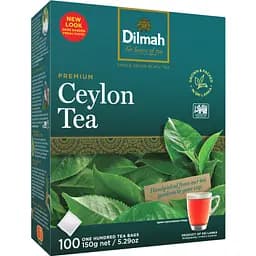 Чай чорний Dilmah Premium без ярлика 150 г (100 шт. x 1.5 г) (14661)