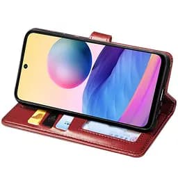 Шкіряний чохол-книжка GETMAN Gallant (PU) для Samsung Galaxy A26 5G Червоний - мініатюра 7