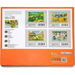 Дерев'яний пазл Viga Toys Пори року Осінь 24 елементи (51271) - мініатюра 3