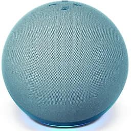 Акустика портативна розумна колонка Amazon Echo Dot 4th Gen Twilight blue (блакитна) - мініатюра 2