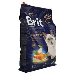 Сухий корм для котів Brit Premium Nature Cat Adult Salmon з лососем 8 кг - мініатюра 2