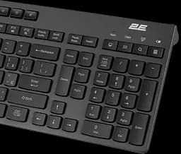 Клавіатура бездротова 2E KS280 Black/Gray (2E-KS280WBGR_UA) - мініатюра 2