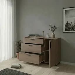 Комод Doros Торн Кремона Канноло 3Ш/1Д 135х51.6х80 (41510177) - мініатюра 5