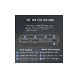 Портативний акумулятор Baseus 30000mAh Mini Ja PPJAN-C01 - мініатюра 5