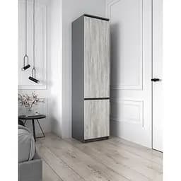 Пенал с полками Moreli T-217 500x2117x498 мм Антрацитовый/Бетон (mo-t217-antracit-beton)