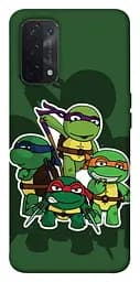 Чохол Demsky Green turtles для Oppo A54 4G