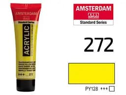 Фарба акрилова Amsterdam 272, Прозорий жовтий середній 20 мл - мініатюра 2