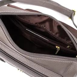 Сумка Vintage із натуральної шкіри для жінок 23.5х17х10 см sum0027570 - мініатюра 8