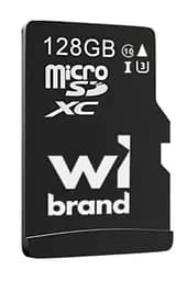 Карта пам'яті microSDXC (UHS-1 U3) Wibrand 128Gb class 10