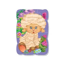 Магнитные пазлы Малыш сможет Овечка Vladi toys VT3301-02 А5, Укр