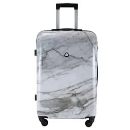 Валіза велика Semi Line 28 дюймів (L) Polycarbonate/ABS-Plastic White Marble (T5731-3) - мініатюра 2